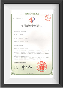 实用新型专利证书（山河美-009）
